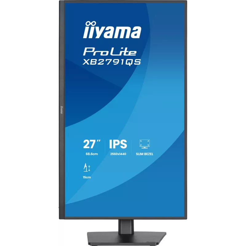iiyama ProLite XB2791QS-B1 monitor de ordenador 68,6 cm (27 inch) 2560 x 1440 píxeles Quad HD LED negro