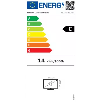 iiyama ProLite XB2797HSU-W1 monitor de ordenador 68,6 cm (27