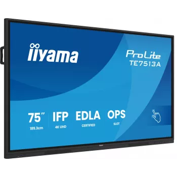 Pantalla plana interactiva IIYAMA TE7513A-B2AG 75