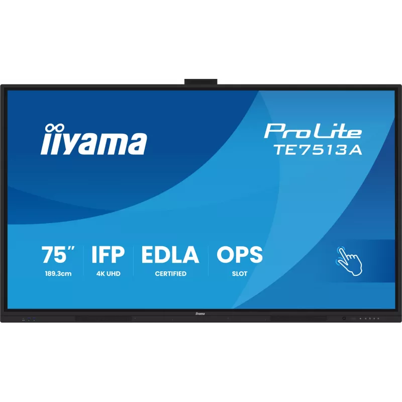 Pantalla plana interactiva IIYAMA TE7513A-B2AG 75