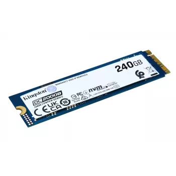 Kingston Technology 240G DC2000B PCIe 4.0 M.2 2280 SSD Enterprise (sin disipador)