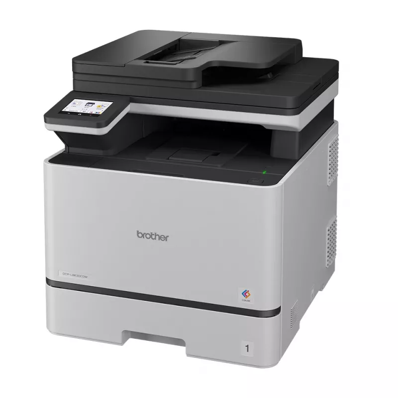 Impresora láser multifunción Brother DCP-L8630CDW — A4, color, 2400×600 DPI, 31 ppm, Wi-Fi, dúplex