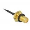 DeLOCK 88965 cable de antena, SMA hembra bulkhead a MHF (U.FL), 10 cm