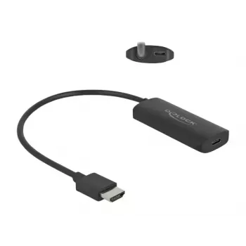 Adaptador HDMI-A conector macho a USB Type-C conector hembra DP Alt Mode DeLOCK 64212