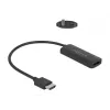 DeLOCK Adaptador HDMI-A conector macho a DisplayPort conector hembra 8K 0,18 m