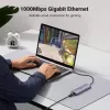 Hub USB-C UGREEN 90568 2 USB 3.0 HDMI RJ45 SD TF PD puerto