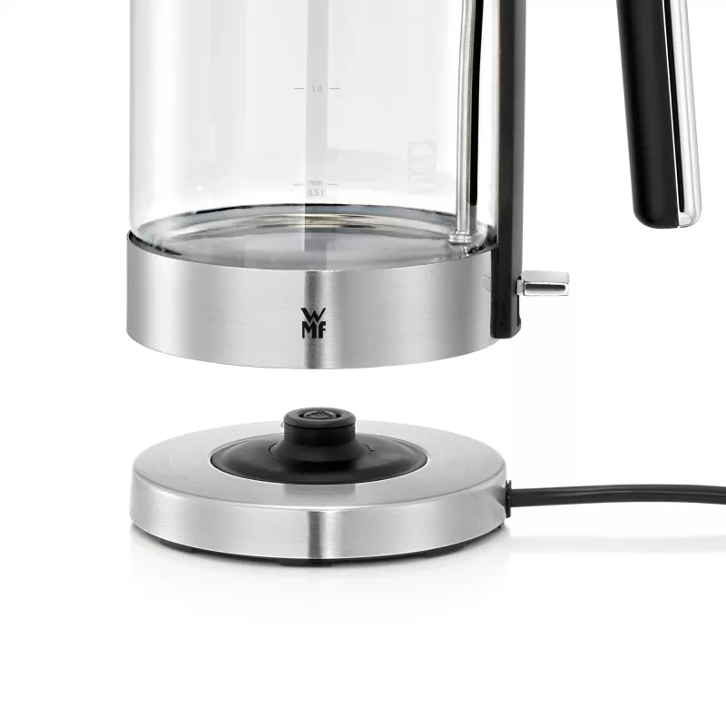WMF Lono 0413150011 hervidor eléctrico 1,7 l 3000 W Cromo, Transparente