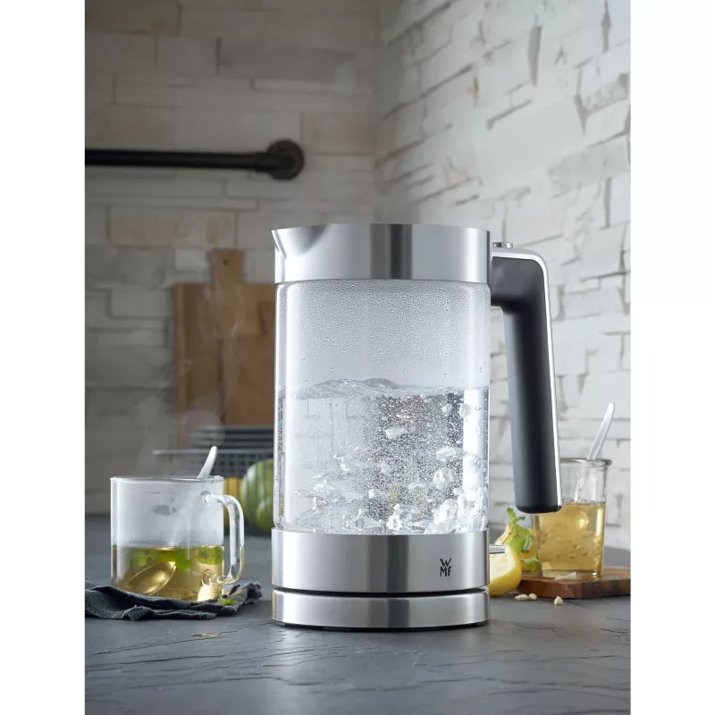 WMF Lono 0413150011 hervidor eléctrico 1,7 l 3000 W Cromo, Transparente