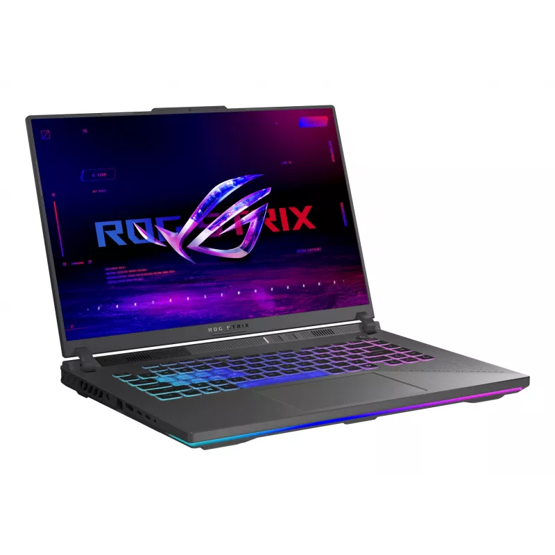 ASUS ROG Strix G16 G614PR-RV081W Portátil AMD Ryzen™ 9 8940HX 40,6 cm (16 pulgadas) WUXGA 32 GB DDR5-SDRAM 1 TB SSD NVIDIA GeForce RTX 5070 Ti Wi-Fi 6E (802.11ax) Windows 11 Home Alemán Negro, Gris