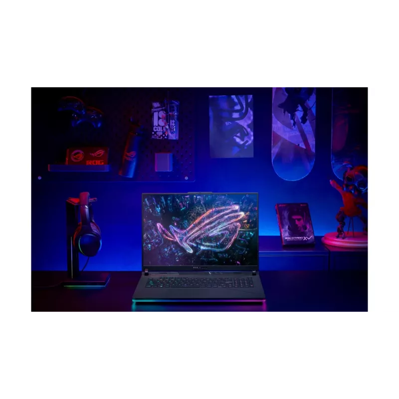 ASUS ROG Strix G16 G614PR-RV081W Portátil AMD Ryzen™ 9 8940HX 40,6 cm (16 pulgadas) WUXGA 32 GB DDR5-SDRAM 1 TB SSD NVIDIA GeForce RTX 5070 Ti Wi-Fi 6E (802.11ax) Windows 11 Home Alemán Negro, Gris