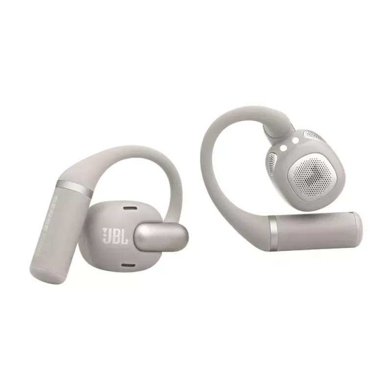 Auriculares JBL Sense Pro TWS gancho para llamadas y música, 20–40000 Hz, base de carga USB‑C, Gris, 95,2 g