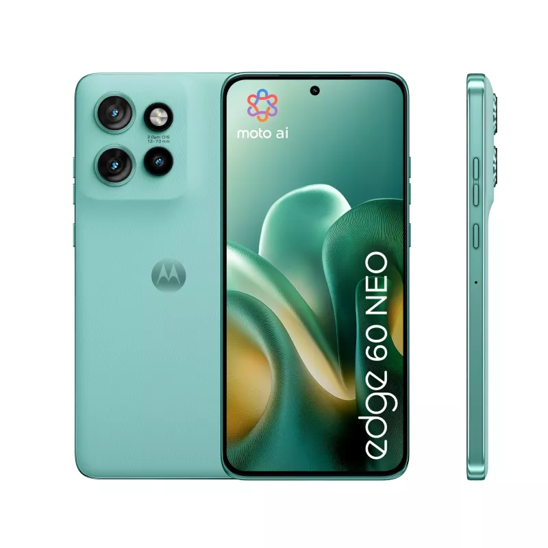 Motorola edge 60 Neo 16,1 cm (6,36 pulgadas) Dual SIM Android 15 5G USB Type-C 12 GB 256 GB 5000 mAh Turquesa