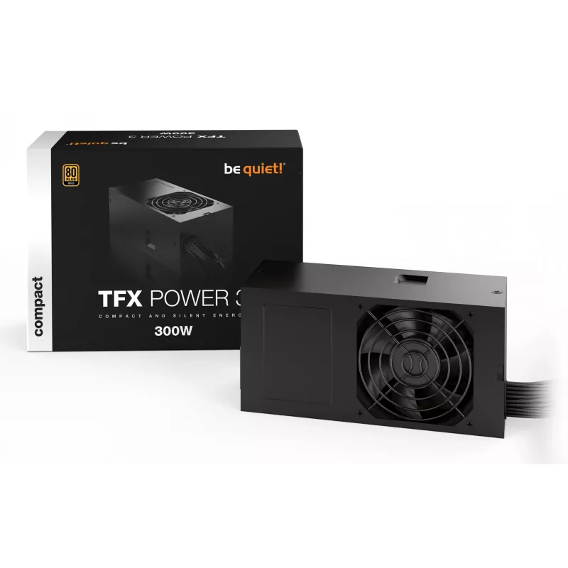 be quiet TFX POWER 3 300W Gold Fuente de alimentación 20+4 Pin ATX Negro