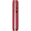 Teléfono básico Doro Leva E30 Teléfono plegable, 2,8 pulgadas (7,11 cm) 320x240, Single-SIM, Cámara 0,3 MP, 1150 mAh, IP55, Rojo/Blanco