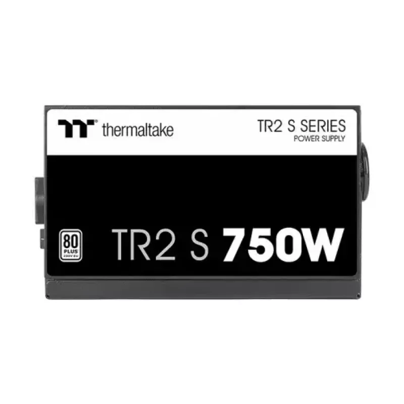 Fuente de alimentación Thermaltake TR2 S 750W ATX 20+4 pines, 80 PLUS, ventilador de 120 mm, negro
