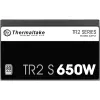 Fuente de alimentación Thermaltake TR2 S 650W – ATX, 20+4 pines, 80 PLUS, ventilador de 120 mm, negro