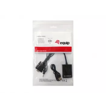 Adaptador VGA a HDMI con audio Equip 119038