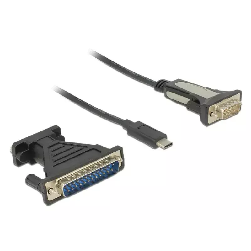 Cable serie DeLOCK 62904 negro 1,8 m DB-9