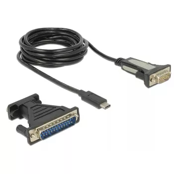 Cable serie DeLOCK 62904 negro 1,8 m DB-9