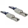 Cable Mini SAS 26 pines DeLOCK 83061 1 m negro