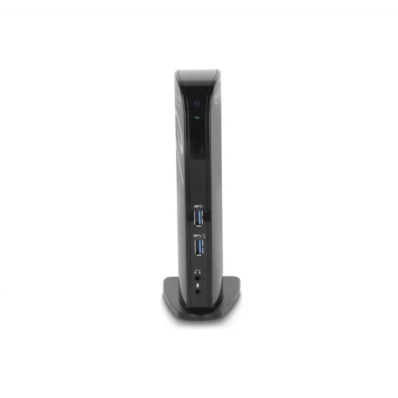DeLOCK Base de acoplamiento USB Dual DisplayPort 4K USB 3.2 LAN Audio