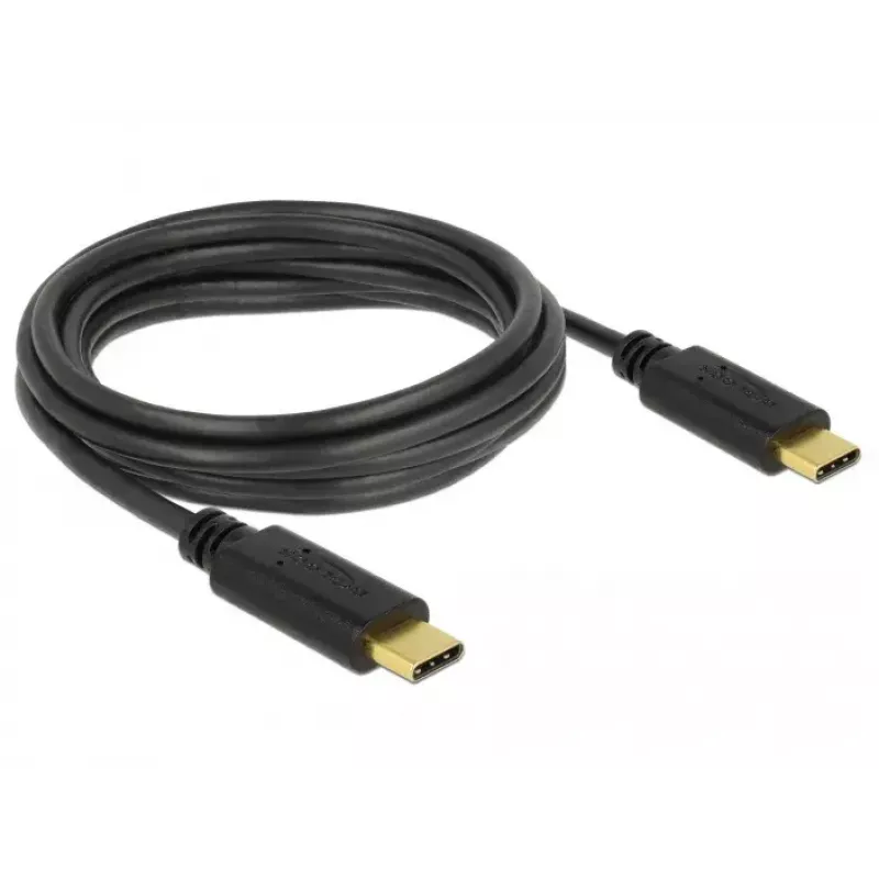 Cable USB DeLOCK 83867 USB 2.0 3 m USB C negro