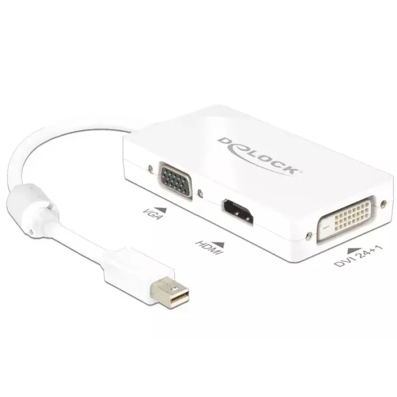 Cable DeLOCK 0,16 m DisplayPort VGA HDMI DVI