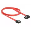 Cable SATA DeLOCK 83964 0,5 m negro rojo