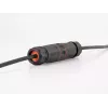 Conector de cable DeLOCK LSA a LSA Cat.6A IP68 impermeable negro
