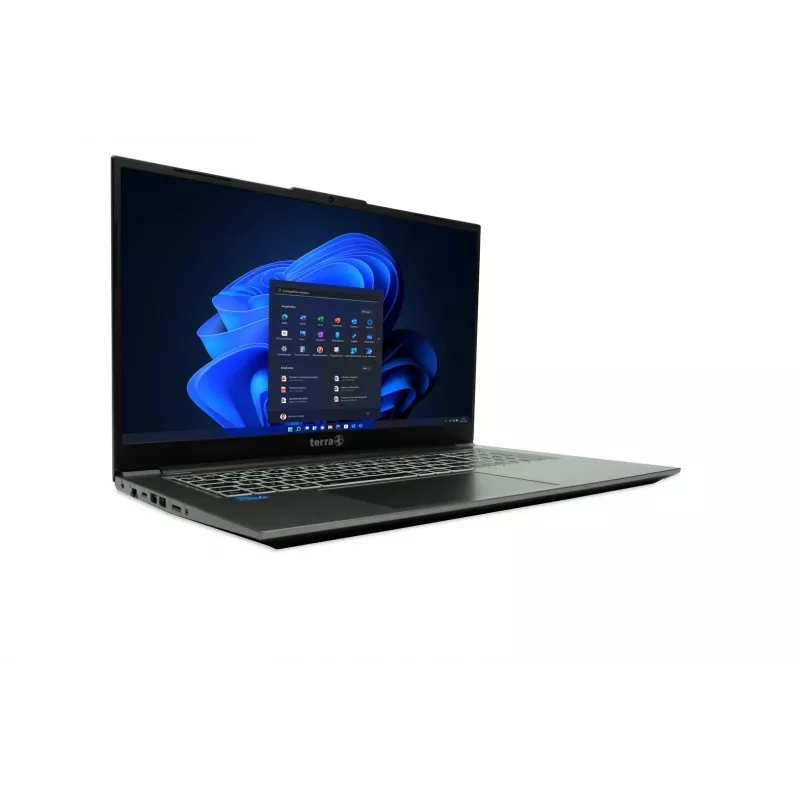 TERRA MOBILE 1717R Intel® Core™ i5 i5-1334U Portátil 43,9 cm (17,3 inch) Full HD 16 GB DDR4-SDRAM 1 TB SSD Wi-Fi 6 (802.11ax) Windows 11 Pro alemán gris