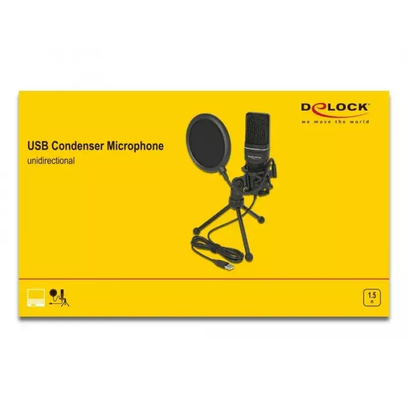 Micrófono para PC DeLOCK 66331