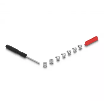Tarjeta riser DeLOCK NVMe M.2 Key A+E macho a ranura Key M cable de 20 cm