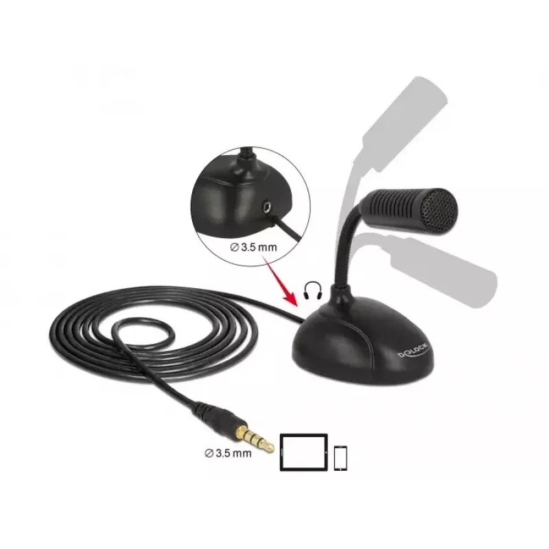 Micrófono para móvil DeLOCK 65872