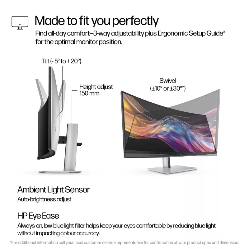 Monitor HP Series 7 Pro 37,5 pulgadas WQHD+ Thunderbolt 4 - 738pu