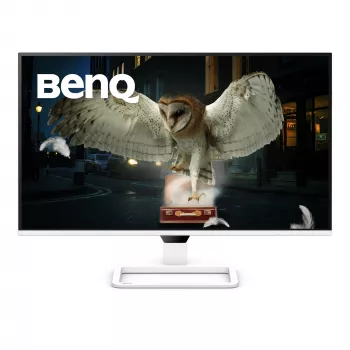 Monitor de ordenador BenQ EW270Q 27 pulgadas (68,6 cm) 2560 x 1440 2K Ultra HD LCD blanco con altavoces integrados
