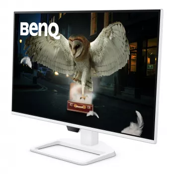 Monitor de ordenador BenQ EW270Q 27 pulgadas (68,6 cm) 2560 x 1440 2K Ultra HD LCD blanco con altavoces integrados