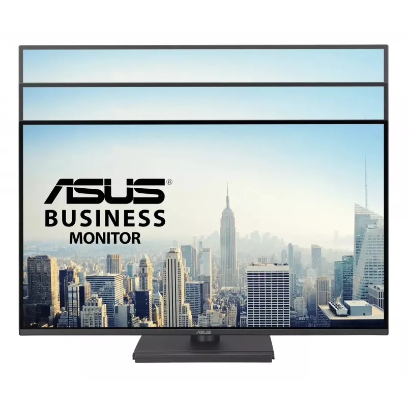 Monitor LCD ASUS BE27AQ de 27 pulgadas, 2560 x 1440 WQHD, 5 ms, hub USB 3.2, regulable en altura, VESA, altavoces integrados, negro