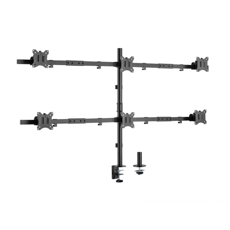 Soporte de mesa para monitor Equip 17 pulgadas-32 pulgadas ajustable 6