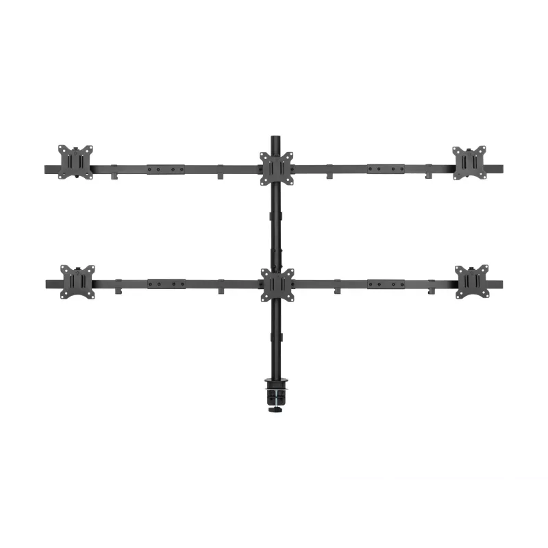 Soporte de mesa para monitor Equip 17 pulgadas-32 pulgadas ajustable 6
