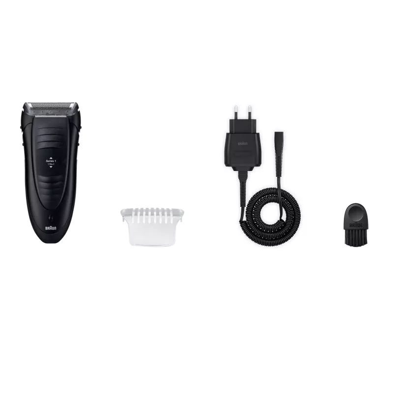 Braun Series 1 -170 Afeitadora de lámina Recortadora Negra