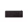Teclado con cable de tamaño completo Cherry G84-4420, USB, QWERTY inglés de EE. UU., 83 teclas, Negro, cable de 1,75 m