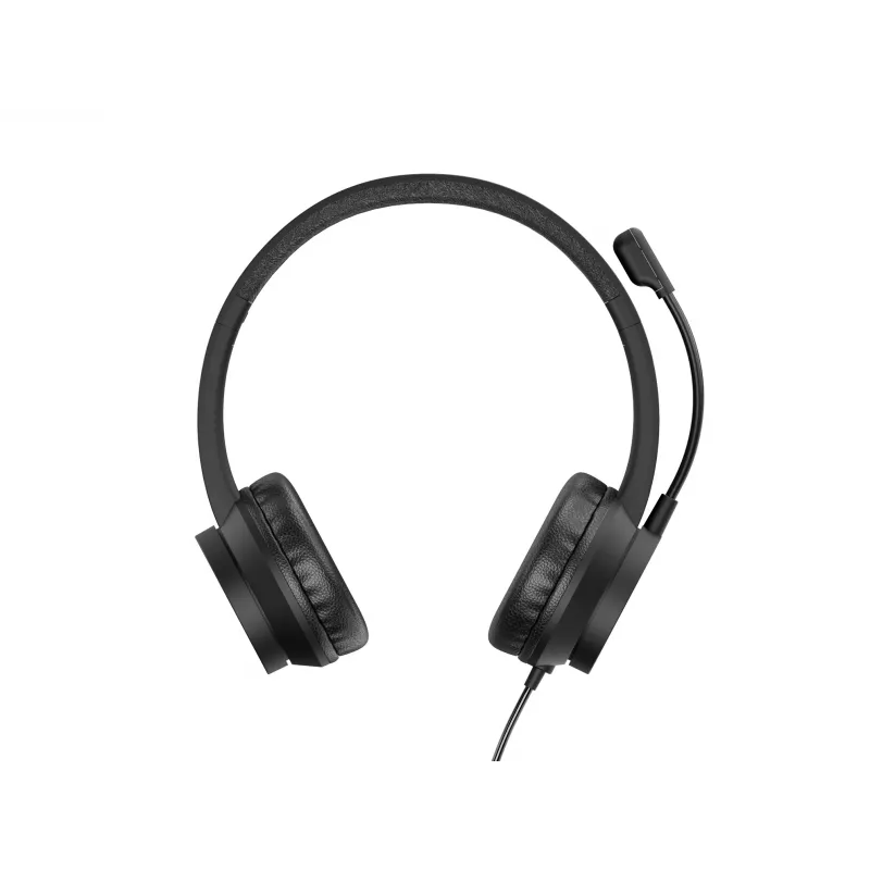Auriculares CONCEPTRONIC POLONA05BC — Estéreo USB-C, Micrófono con cancelación de ruido, Supraaurales, Cable de 2 m, 20–22000 Hz, Negro