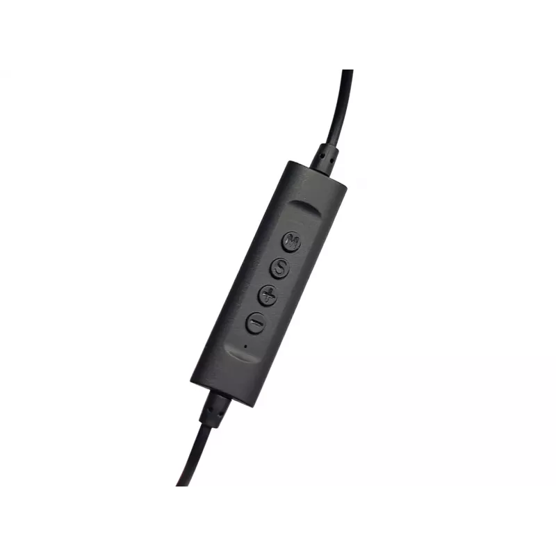 Auriculares CONCEPTRONIC POLONA05BC — Estéreo USB-C, Micrófono con cancelación de ruido, Supraaurales, Cable de 2 m, 20–22000 Hz, Negro