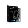 Auriculares CONCEPTRONIC POLONA05BC — Estéreo USB-C, Micrófono con cancelación de ruido, Supraaurales, Cable de 2 m, 20–22000 Hz, Negro