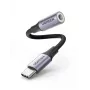Ugreen 80154 Cable para teléfono móvil negro, gris USB C 3,5mm