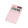 Calculadora básica de bolsillo CASIO SL-310YC — 10 dígitos, batería/solar, funciones de impuestos y beneficios, rosa claro