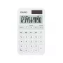 Calculadora de bolsillo CASIO SL-310YC Pocket Basic, 10 dígitos, batería/solar, blanca