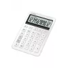 Calculadora de sobremesa básica CASIO MS-200DQ 12 dígitos, batería/solar, funciones de impuestos y beneficios, blanca