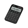 Calculadora de sobremesa CASIO MS-20YC — modelo básico, batería/solar, cálculo de impuestos y beneficios, negra