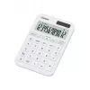 Calculadora de sobremesa básica CASIO MS-20YC — 12 dígitos, batería/solar, funciones de impuestos y beneficios, blanca